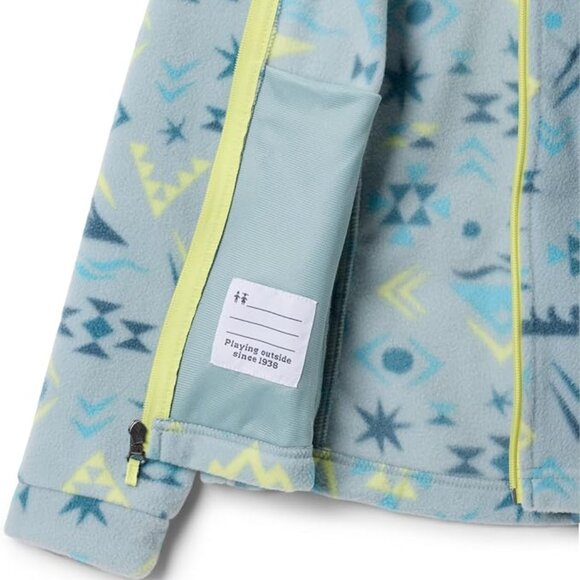 Columbia, NWT, 6-12M, Printed Fleece Jacket - Picture 3 of 8